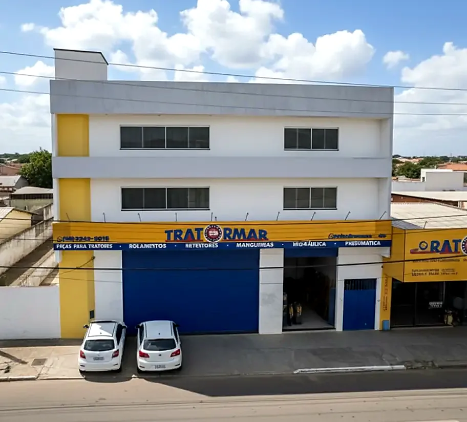 Fachada da loja Tratormar na Avenida Guajajaras, 571, Tirirical, São Luís – MA